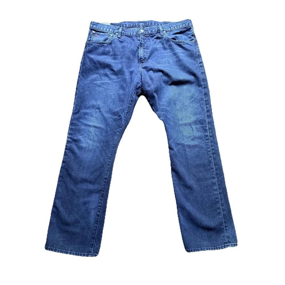 Polo Ralph Lauren Jeans Mens 38x30 Blue Slim Straight Denim Authentic Dungarees